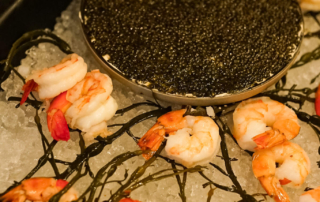 Jane Doe Lagavulin Event Caviar Shrimp