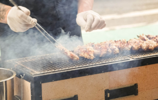 Jane Doe Lagavulin Event Chef Grillin Yakatori