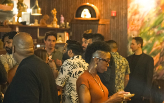 Jane Doe Lagavulin Event Vinyl Guests Mingle